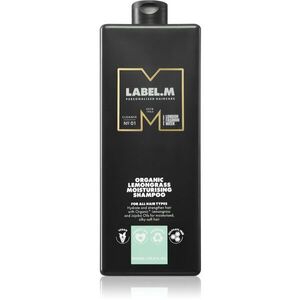 label.m Lemongrass Moisturising Shampoo hidratáló sampon citrommal és citromfűvel 1000 ml kép