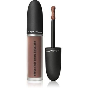 MAC Cosmetics Powder Kiss Liquid Lipcolour mattító folyékony rúzs árnyalat Buffiest 5 ml kép