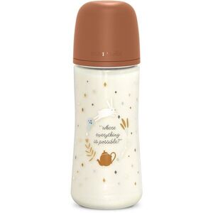 Suavinex Wonderland SX Pro Physiological Anti-Colic cumisüveg L Dense Flow 6 m+ Brown 1 db kép