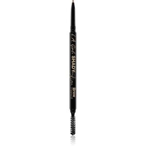 L.A. Girl Cosmetics Shady Slim automatikus szemöldökceruza kefével árnyalat Blonde 0.08 g kép
