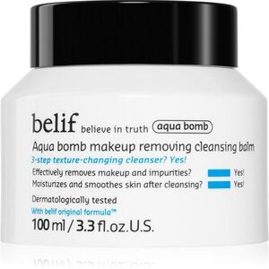 belif Aqua Bomb Makeup Removing Cleansing Balm lemosó és tisztító balzsam hidratáló hatással 100 ml kép