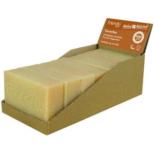 Friendly Soap Travel Soap Hair & Body természetes szappan testre és hajra 7x95 g kép