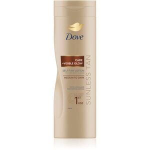 Dove Sunless Tan önbarnító tej árnyalat Dark 400 ml kép