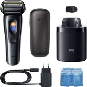 Braun NEVO 15010C elektromos borotválkozó készülék tisztító- és töltőállomással 1 db kép