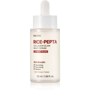 Nacific Rice + Pepta Collagen Glow Milky Serum fényesítő hatású arcszérum hidratáló hatással 50 ml kép
