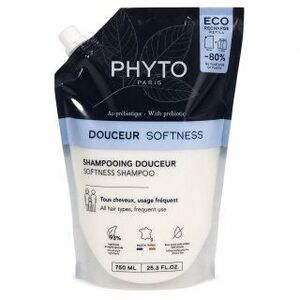 Phyto Softness Shampoo hajsimító sampon minden hajtípusra Refill 750 ml kép