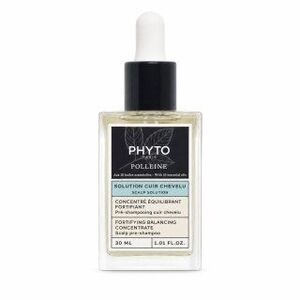 Phyto Scalp Solution Fortifiying Balancing Concetrate sampon előtti ápolás gyorsan zsírosodó hajra 30 ml kép