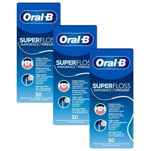 Oral-B Superfloss Fogselyem 3x50db kép