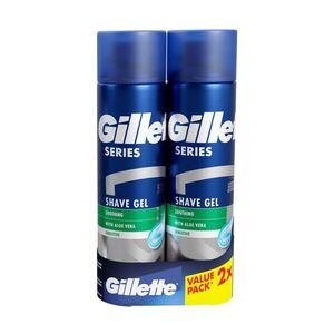 Gillette Series Sensitive Borotvazselé 2x200ml kép