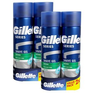 Gillette Series Sensitive Borotvazselé 4x200ml kép