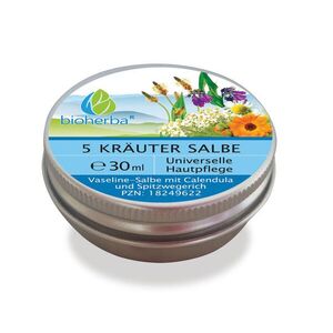 Bioherba 5 gyógynövényes univerzális bőrkenőcs – 30 ml kép