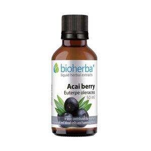 Acai bogyó tinktúra cseppek - 50 ml - Bioherba kép