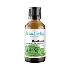 Szent bazsalikom (Tulsi) tinktúra cseppek - 50 ml - Bioherba kép