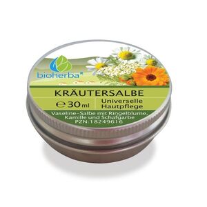 Bioherba gyógynövényes kenőcs körömvirággal, kamillával és cickafarkkal – 30 ml kép
