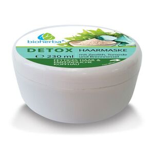 Bioherba Detox hajmaszk zeolittal, agyaggal és csalánnal zsíros hajra és érzékeny fejbőrre – 230 ml kép