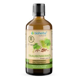 Hidegen sajtolt szőlőmagolaj - 100 ml - Bioherba kép