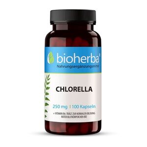 Chlorella 250 mg – 100 kapszula – Bioherba kép