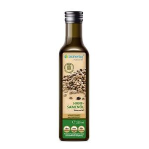 Hidegen sajtolt kenderolaj - 250 ml - Bioherba kép
