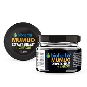 Mumio Shilajit kivonat krómmal - 20 g - Bioherba kép