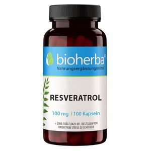 Resveratrol 100 mg - 100 kapszula - Bioherba kép