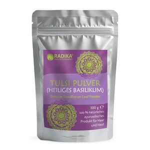 Tulsi por (szent bazsalikom) – 100 g – Bioherba kép