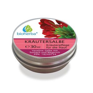 Bioherba vazelines gyógynövényes kenőcs szömörcével és lándzsás útifűvel – 30 ml kép