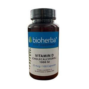 Bioherba D-vitamin 25 mcg – 100 kapszula kép