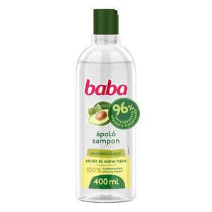 Baba Sampon Avokádóolajjal Sérült és Száraz Hajra 400ml kép