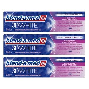 Blend-a-med 3D White Cool Water Fogkrém 3x75ml kép