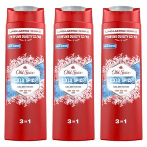 Old Spice Cold Spice 3in1 férfi Tusfürdő 3x400ml kép