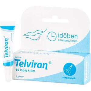 Telviran 50mg/g 2 g kép