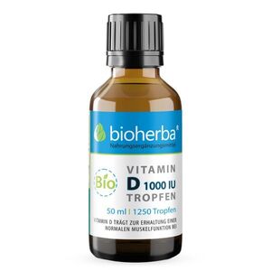 D-vitamin cseppek 1000 NE (25 µg) - Bioherba kép