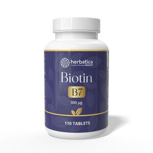 Biotin 300 µg – 110 tabletta – Herbatica kép