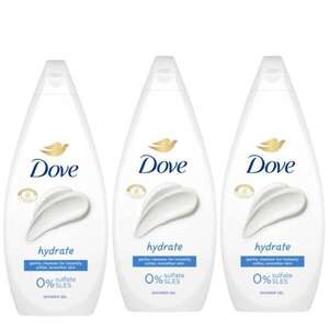 Dove Hydrate női krémtusfürdő, 3x720 ml kép