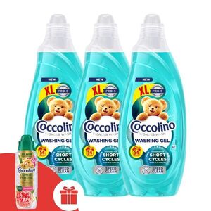 Coccolino Wonder Wash Mosógél Gyors mosáshoz Speed Clean 162 mosá... kép