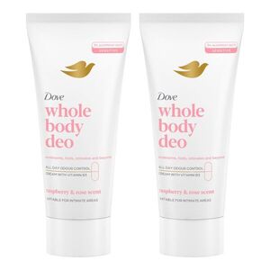 Dove Whole Body Raspberry & Rose Scent Dezodor krém 2x75ml kép
