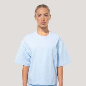 GymBeam Women‘s Mochi Oversized T-Shirt Blue kép