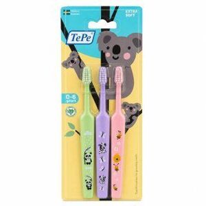 TePe Mini fogkefe Toothbrush 3 pcs Extra Soft kép