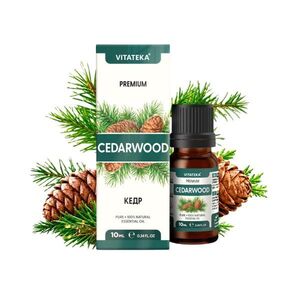 Vitateka cédrus illóolaj 100% - 10 ml kép