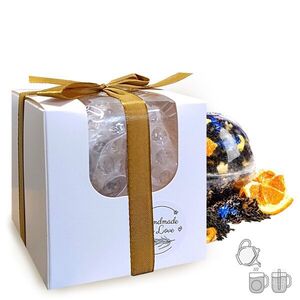 Varázslatos Earl Grey Blue teagömb - 40 g - Vitateka kép