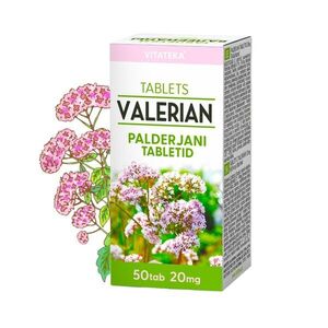 Orvosi macskagyökér 20 mg – 50 tabletta – Vitateka kép