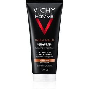 Vichy Homme Hydra-Mag C tusfürdő gél testre és hajra 200 ml kép