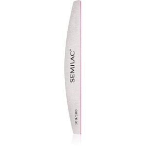 Semilac Accessories Nail File 100/180 Klasszikus körömreszelő két különböző érdeséggel 1 db kép