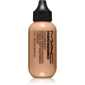 MAC Cosmetics Studio Radiance Face and Body Radiant Sheer Foundation könnyű alapozó arcra és testre árnyalat N4 50 ml kép