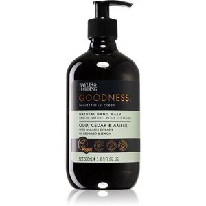 Baylis & Harding Goodness Oud, Cedar & Amber természetes folyékony kézszappan 500 ml kép