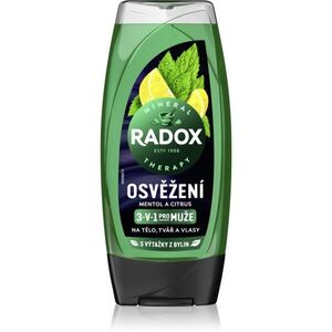 Radox Men Feel Strong tusfürdő gél arcra, testre és hajra 225 ml kép