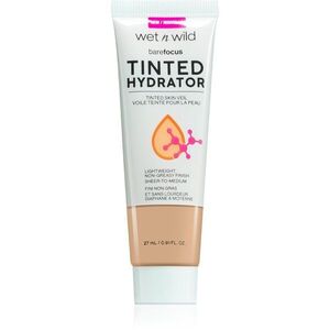 Wet n Wild BareFocus Tinted Hydrator tonizáló fluid amely egységesíti a bőr tónusait árnyalat Medium Tan 27 ml kép