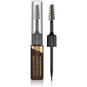 Max Factor Browfinity szemöldök és szempillaspirál árnyalat 03 Dark Brown 4.2 ml kép