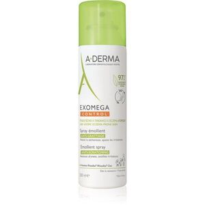 A-Derma Exomega Control Emollient Spray hidratáló krém az érzékeny és atópiás bőr védelmének megerősítésére spray -ben 200 ml kép