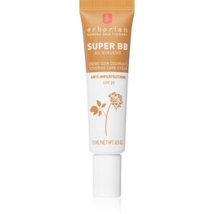 Erborian Super BB Covering Care-Cream tónusegyesítő BB krém a bőr tökéletlenségeire kis csomagolás árnyalat Caramel 15 ml kép